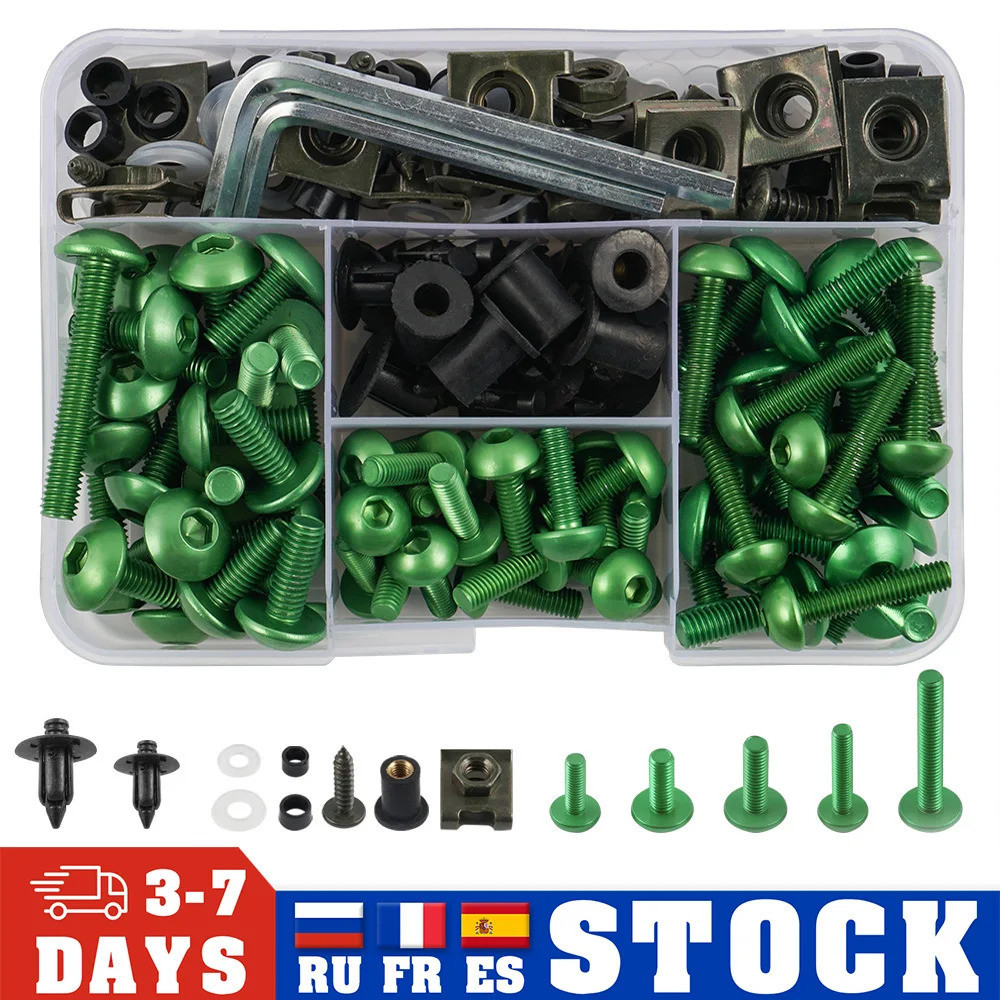 Motorcycle Fairing Bolt Fastener Clips Screw Kit For KAWASAKI Z750 Z ...