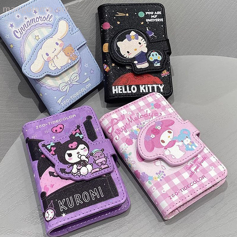 MANGO] Card Bag Leather Multi Slot Card Sleeve Anime Hellokitty Card Holder  Wallet GOOD | Shopee Malaysia