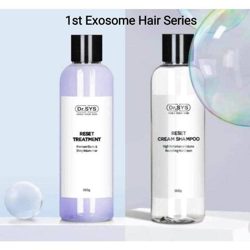 READY STOCK] Dr.SYS Reset Cream Shampoo & Reset Treatment 500ml