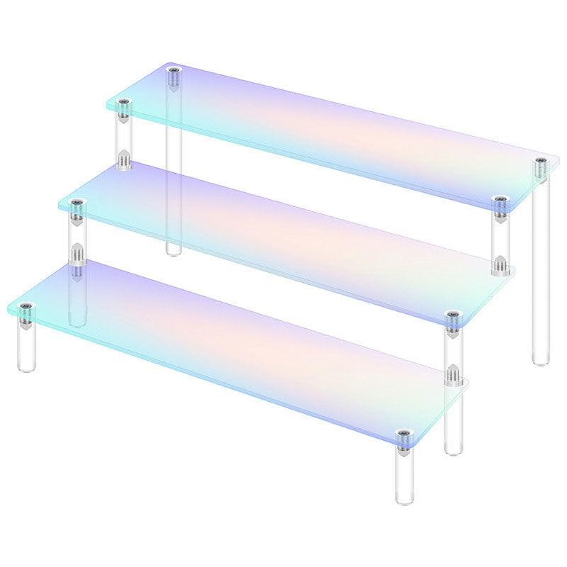 Acrylic Display Selection Colorful Acrylic u-Shaped Ladder Figure Rack ...