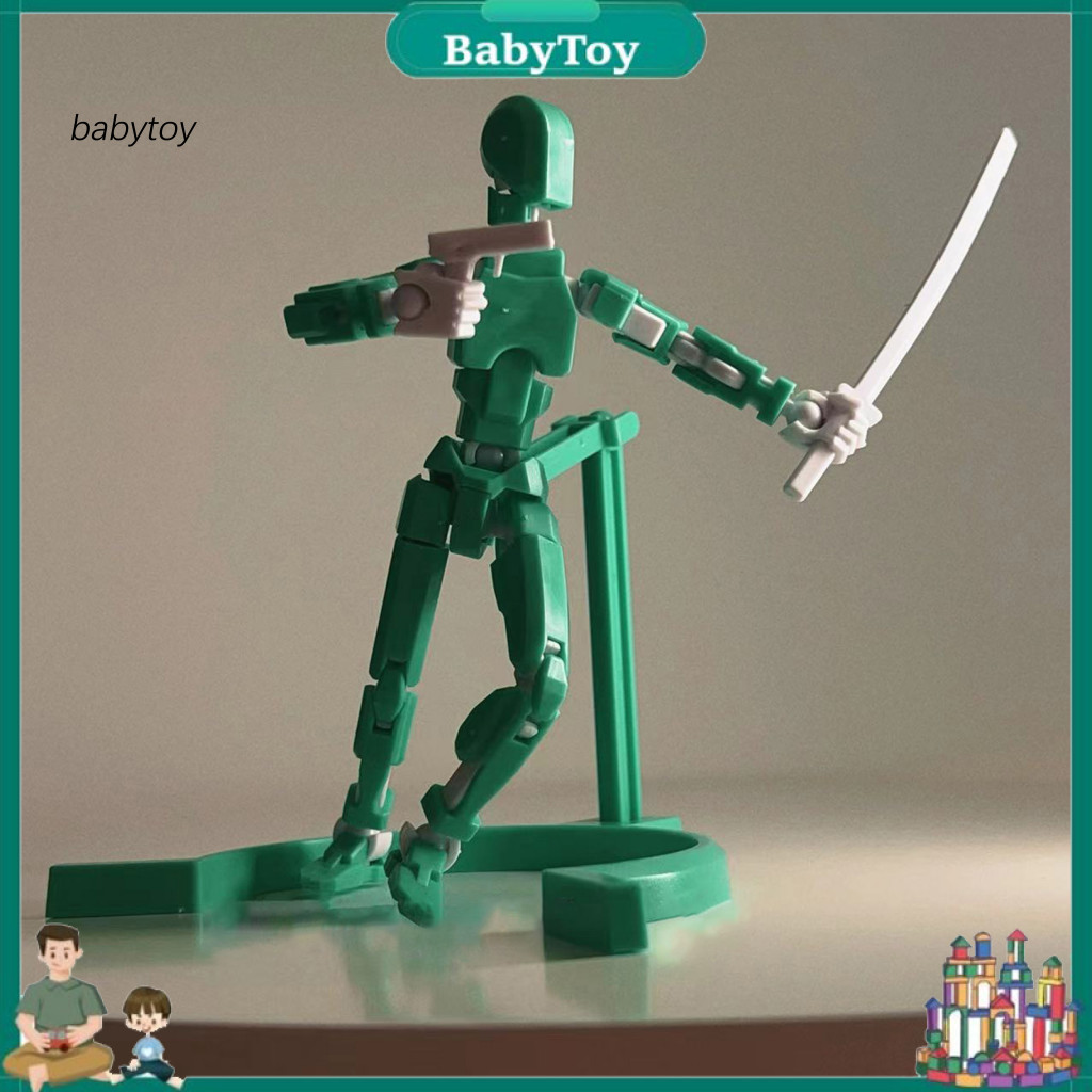 [Ready Stock] Jointed Action Figure 3d Printed Robot Figure Magnetic ...