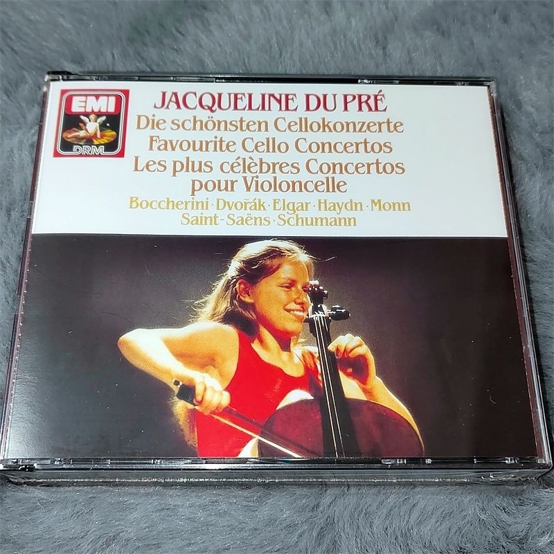 Dupley/dupley Cello Concerto Elgarde Walshyk and other 3CD Thick Box