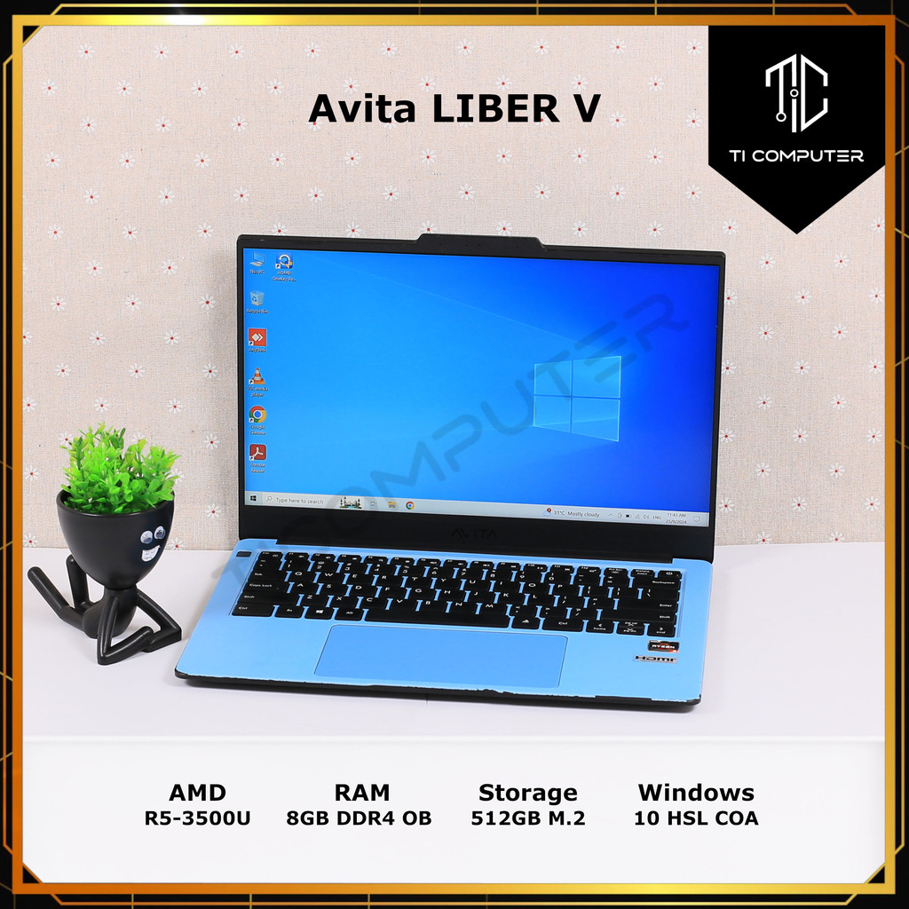 Avita LIBER V AMD Ryzen 5 3500U 8GB DDR4 RAM 512GB M.2 SATA SSD ...