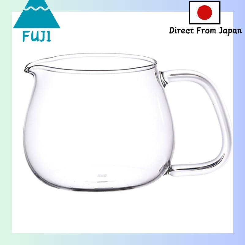 KINTO UNITEA Jug 450ml Glass Dishwasher and Microwave Safe 8293