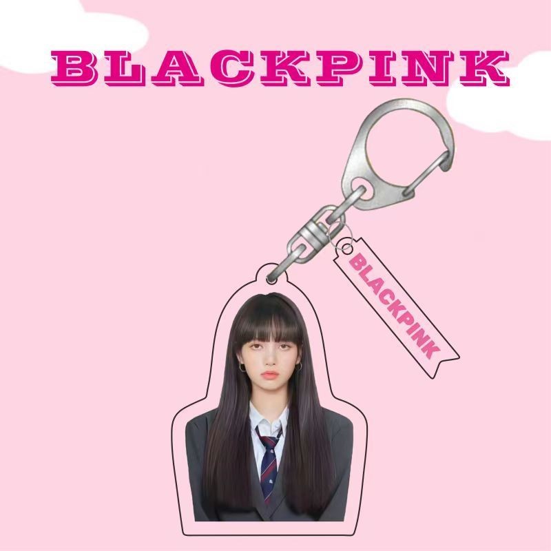 pink-blackpink-merchandise-acrylic-keychain-kim-ji-soo-kim-jenny-park