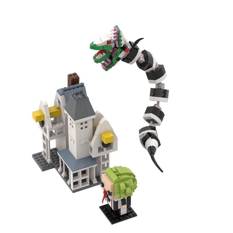 MOC Beetlejuice Serise Model Building Blocks Horror Movie Betelgeuse ...