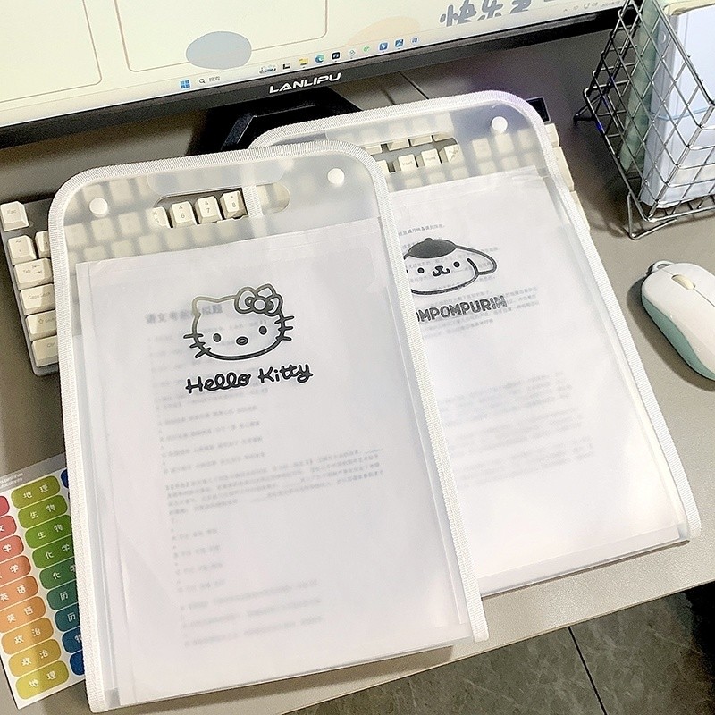 A4 Portable Sanrio Organ Bag Student Vertical Version Simple Storage