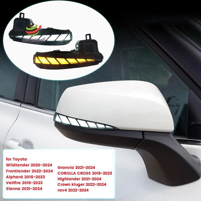Car Rearview Mirror Turn Signal Light LED Dynamic Indicator Lights for