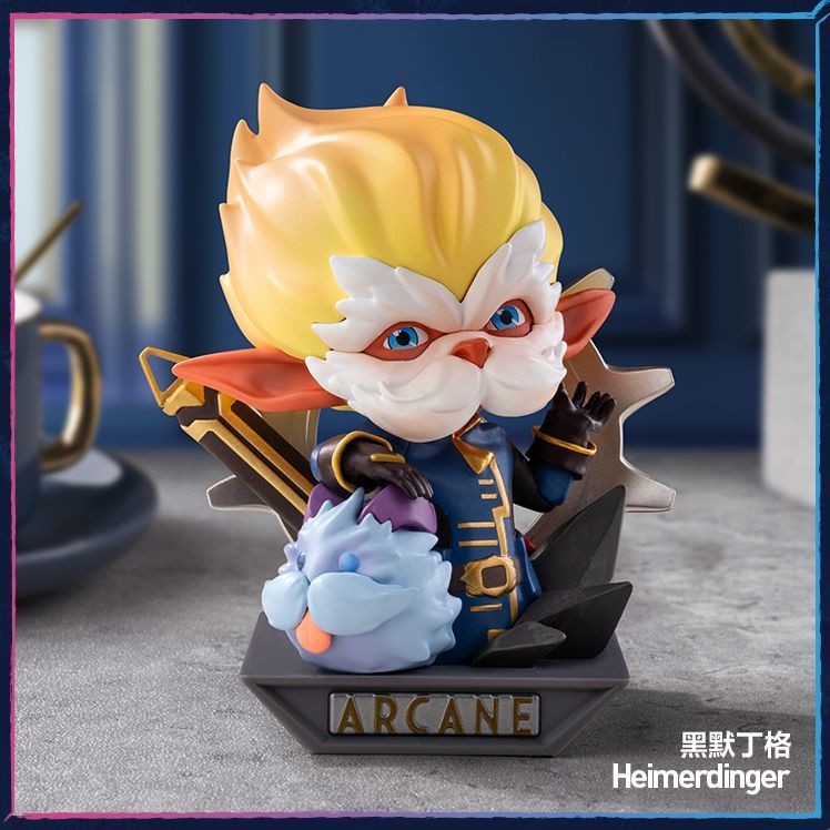 popmart League of Legends arcane Series Blind Box Cute Figures pop