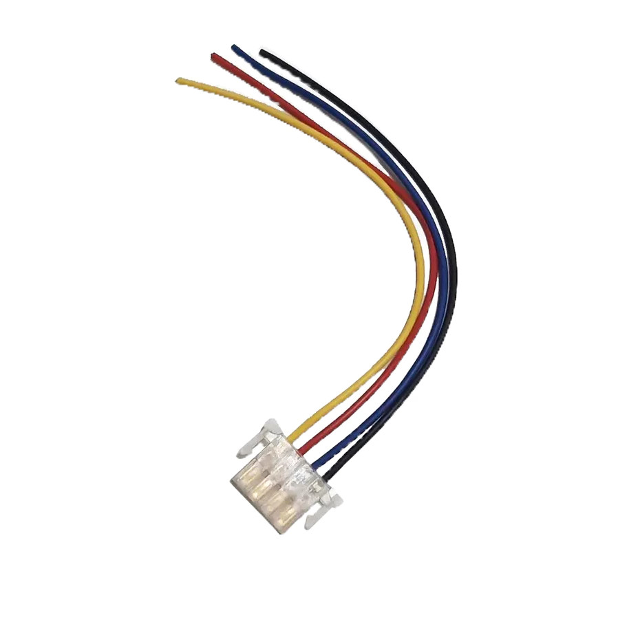 TOMBOL 4 pin Sen Cable Socket Universal Motorcycle Dim On Off Starter ...