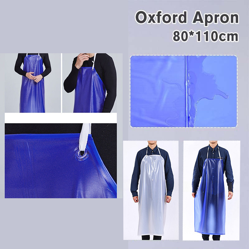 PVC Apron Waterproof Oil-proof Acid and alkali Butcher Industrial apron ...