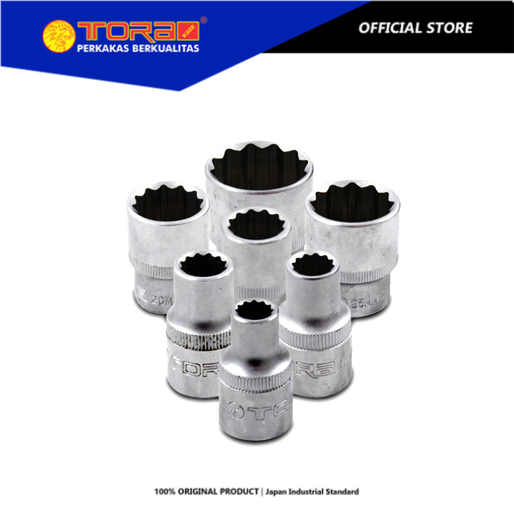 MATA Tora Most Complete Socket Eye 8 - 32 mm 1/2 DR 12 PT Unit - Shock ...