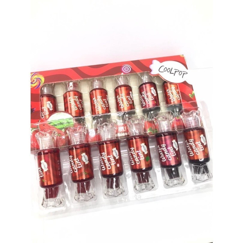 COOLPOP WATER CANDY LIPTINT SIX DIFFERENT COLORS LONG LASTING ...