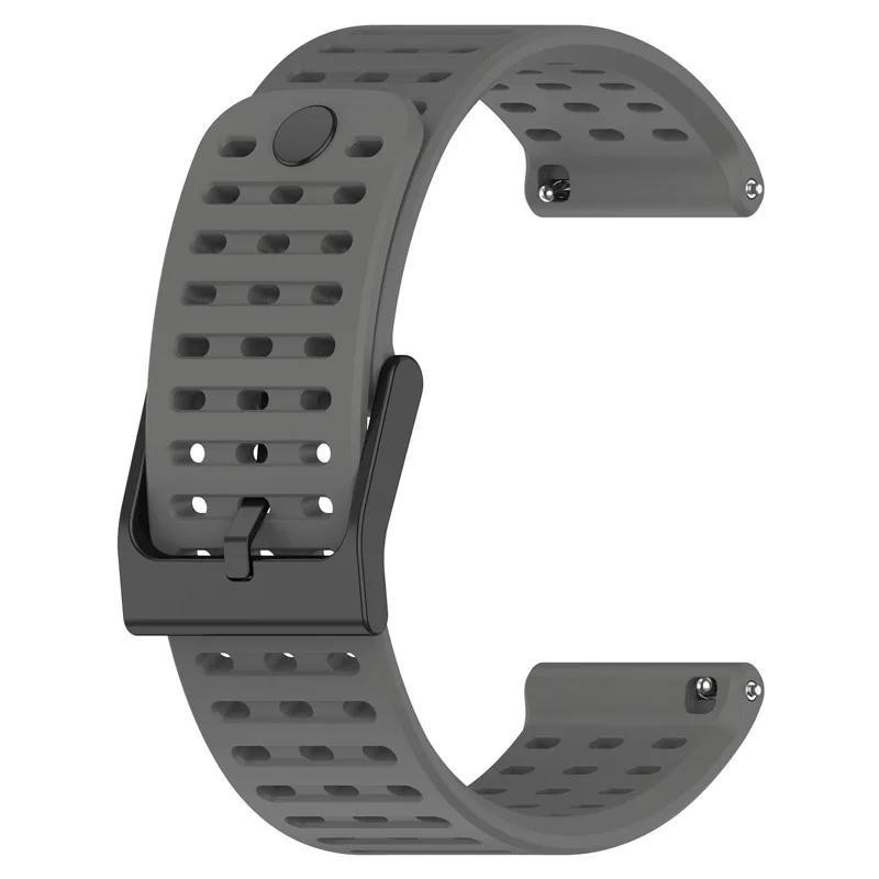 Cinturino In Silicone 22mm Per Suunto 9 Peak Pro/Vertical/Ocean/Race - Sportivo Traspirante Con Sgancio Rapido, 13 Colori