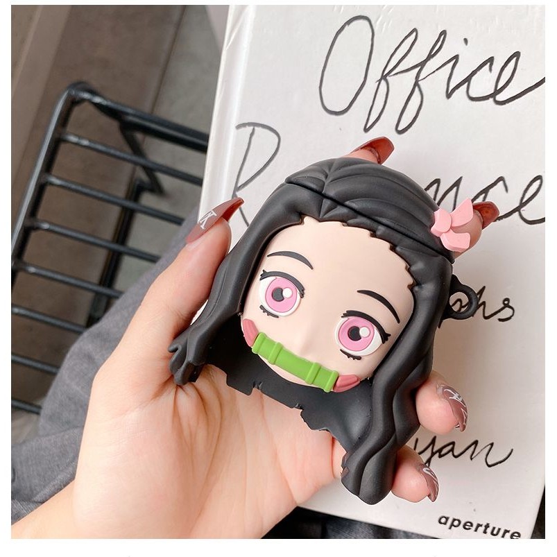 Nezuko Kamado 3D Silicone Case for Airpods 1/2/3 | Shopee Malaysia