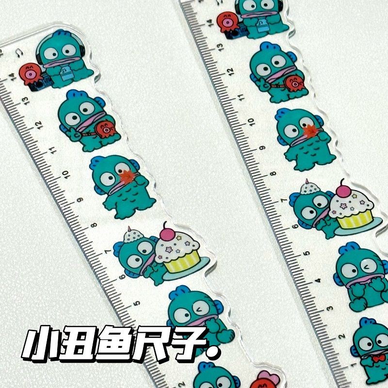 [Cute Ruler Stationery] New Style Homemade Clownfish Hanton 15cm Ruler ...