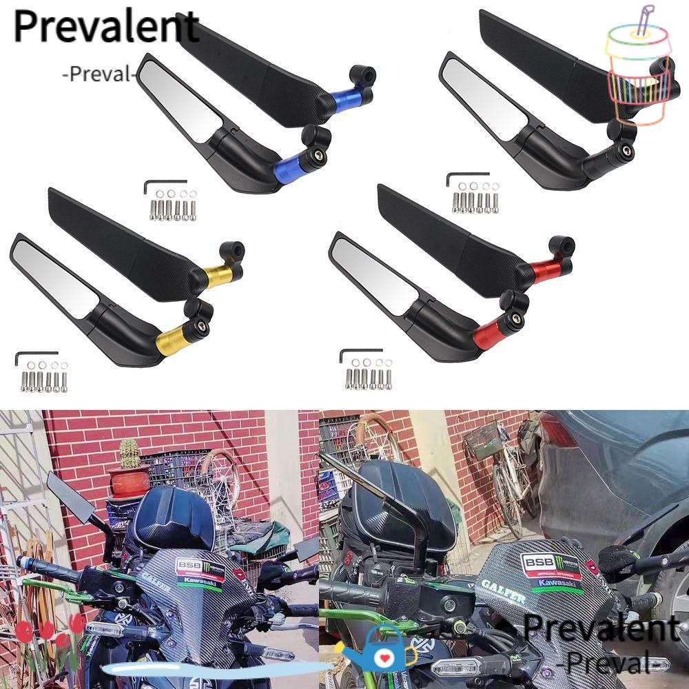 Motorcycle Wind Wing Mirrors For Aprilia RS660 - Black/Blue Lens, Adjustable, Aerodynamic - View #10