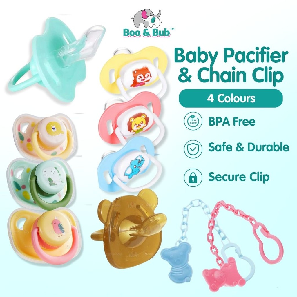 Baby Colorful Pacifier | Newborn Soother Teether Holder Infant Cute ...
