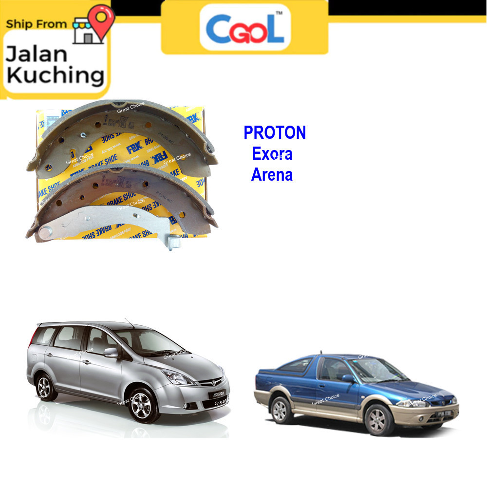 FBK Exora Arena Rear Brake Shoe Kasut PROTON FK6825 | Shopee Malaysia