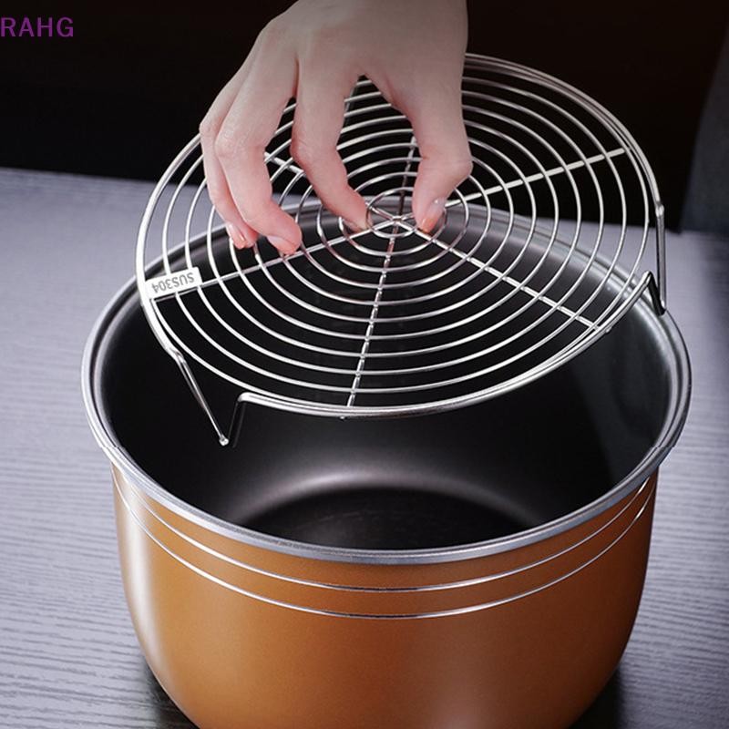 RAHG 1Pc Stainless Steel Steamer Rack Pot Steaming Tray Dumplings Eggs ...