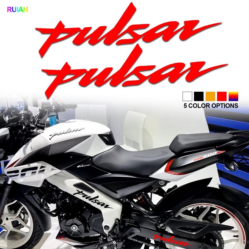 Pulsar Motorcycle Reflective Stickers for Bajaj Pulsar NS 125 135 150 ...