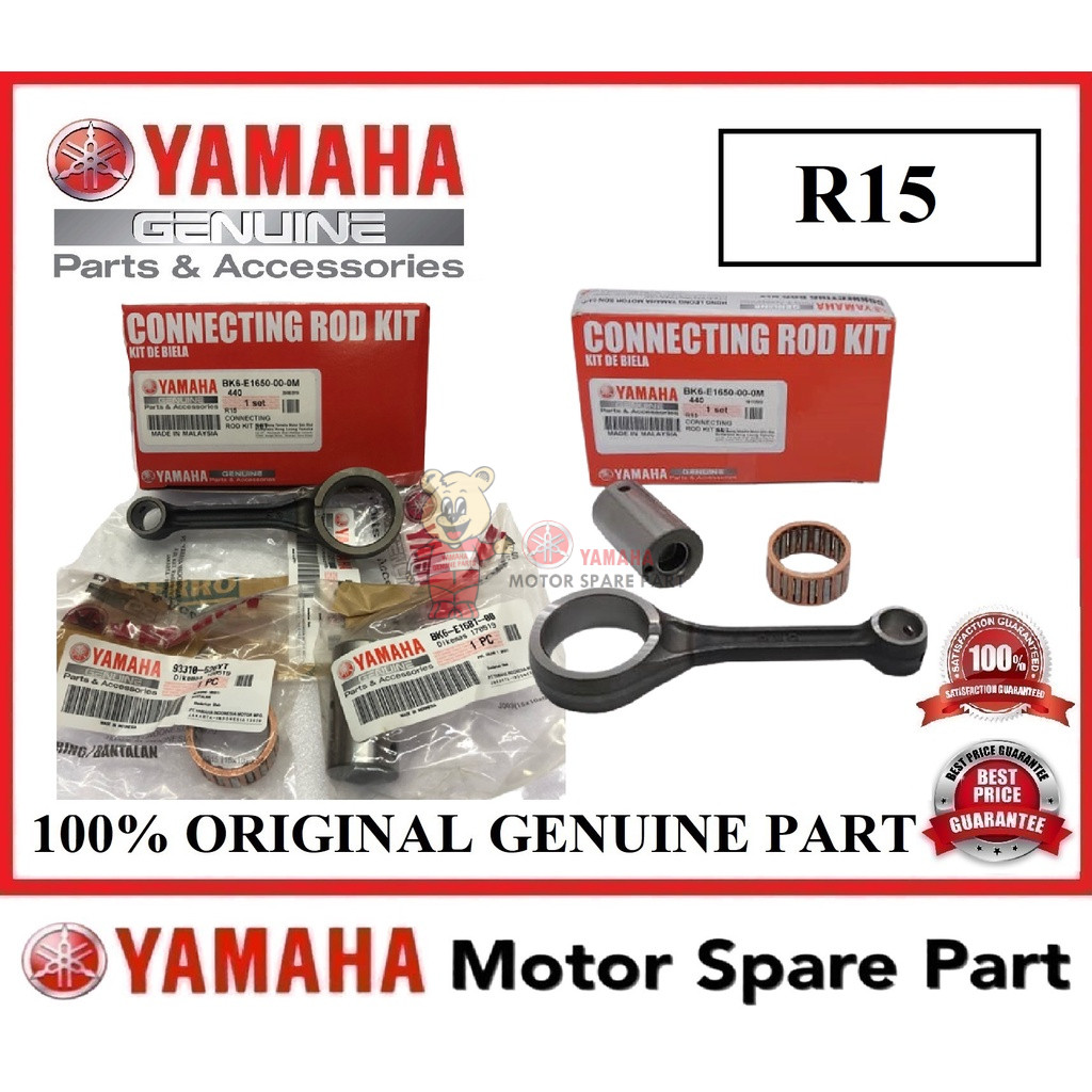 YAMAHA R15 CONNECTING ROD KIT SET 0 BK6-E1650-00-0M COMP COMPLETE ...