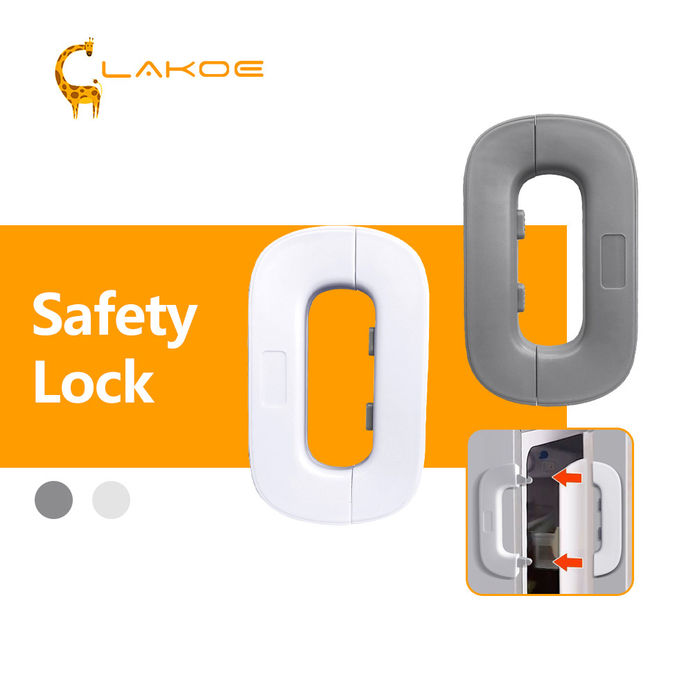 Lakoe Fridge Lock Baby Safety Lock Multi-function Kunci Peti Sejuk Anti ...