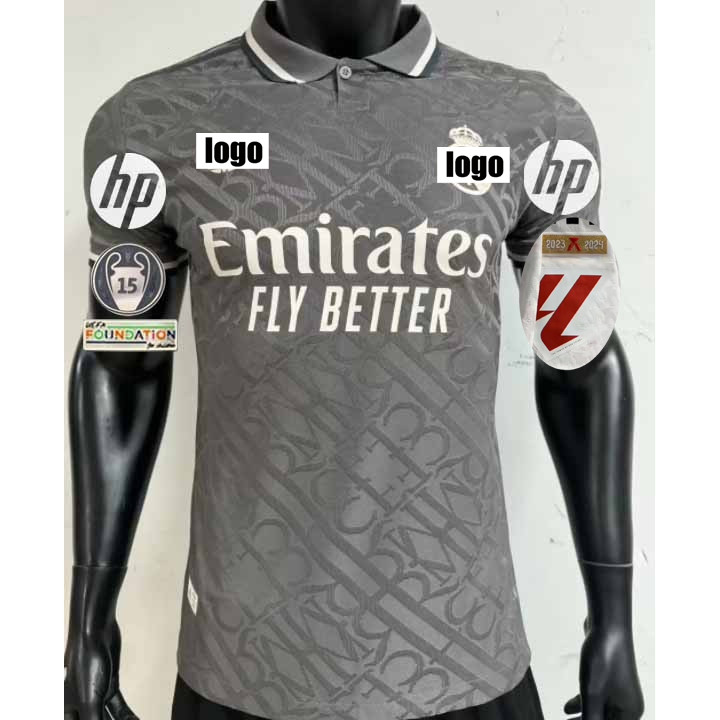 NEW 24 25 real madrid THIRD player Issue MBAPPE BELLINGHAM VINI JR