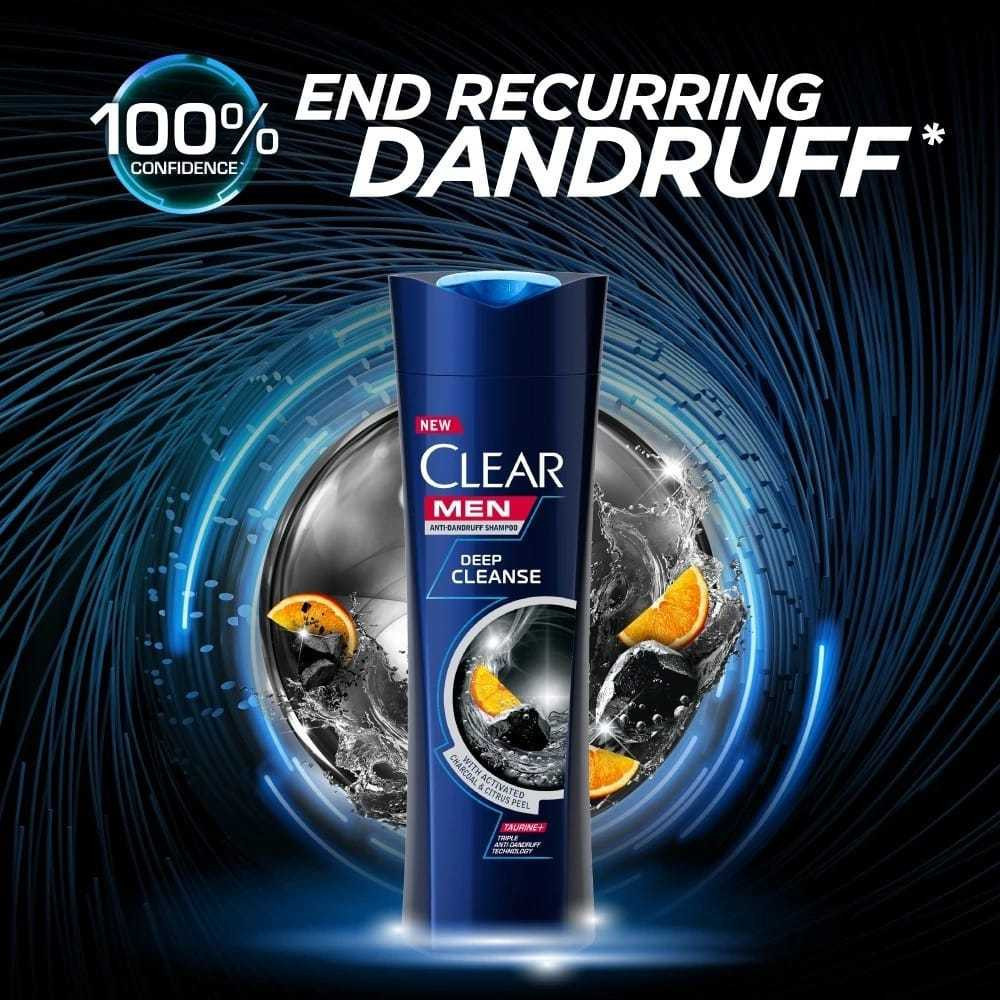 Clear Men Shampoo (Deep Cleanse) - 315mL | Shopee Malaysia