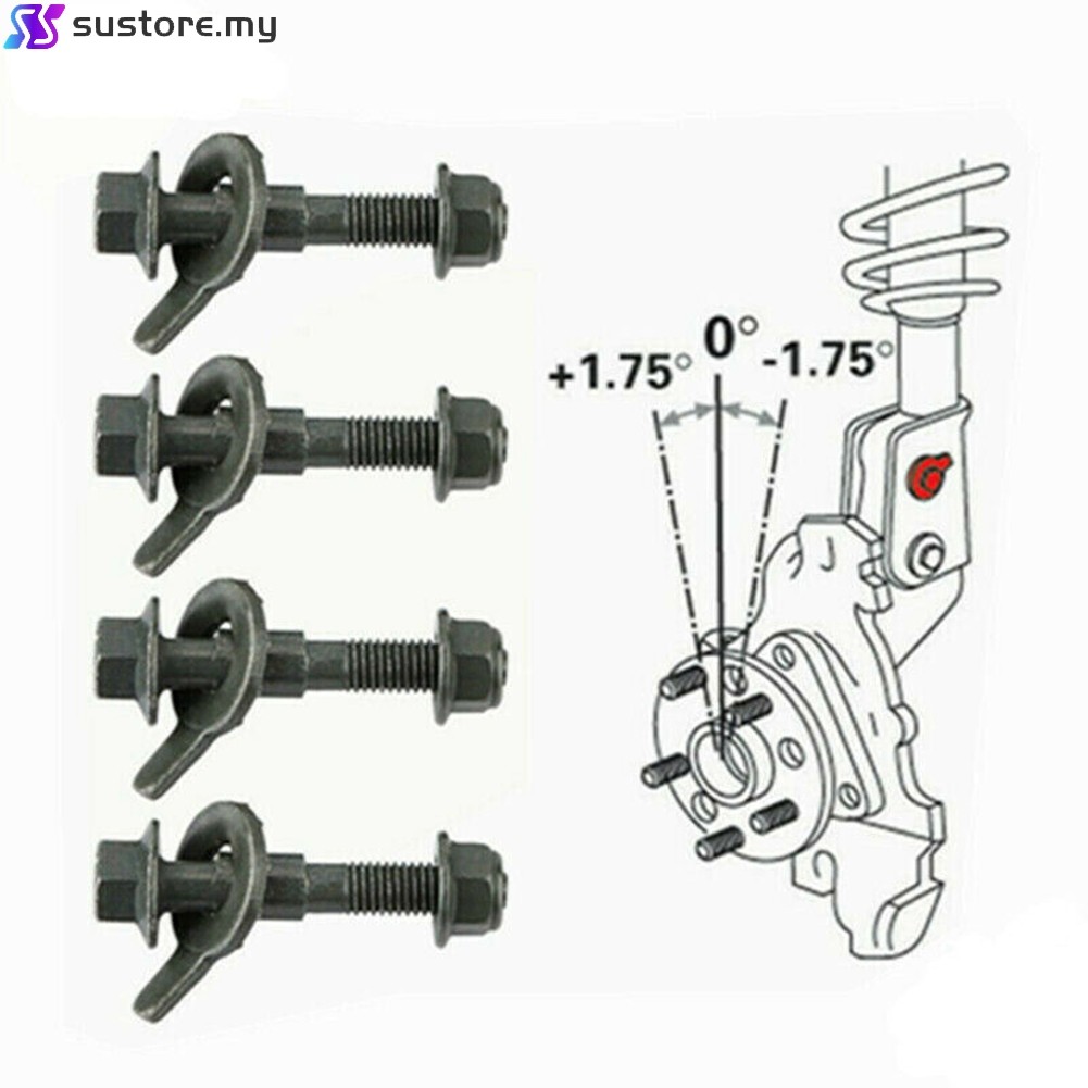 [Super]12mm Adjustable Camber Correction Alignment Kit for Front Wheels ...