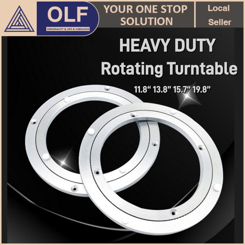 Heavy Duty Aluminium Rotating Bearing Turntable Round Table (Lazy Susan ...