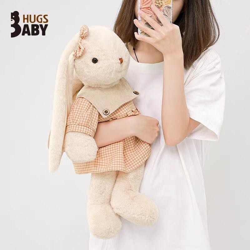 [1142 People Collection] Hug Baby Cute Lily Rabbit Plush Toy Mori ...