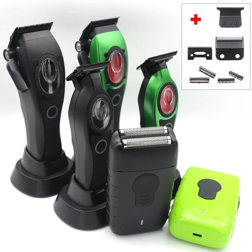 Barbers Set Professional Electric Hair Clipper Trimmer Shaver 8000RPM ...