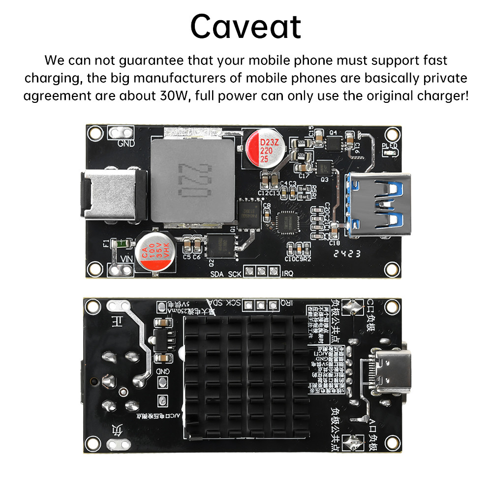 Pcbfun 140W multi-protocol desktop smart fast charging module supports ...