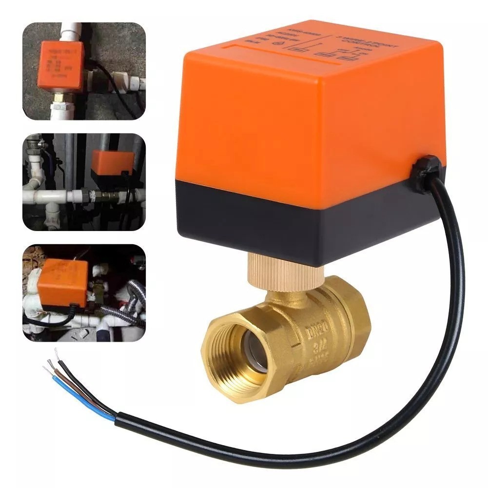(THEBEST) Electric Ball Valve DN20 AC220V 2 Way 2 Wire Synchronous ...