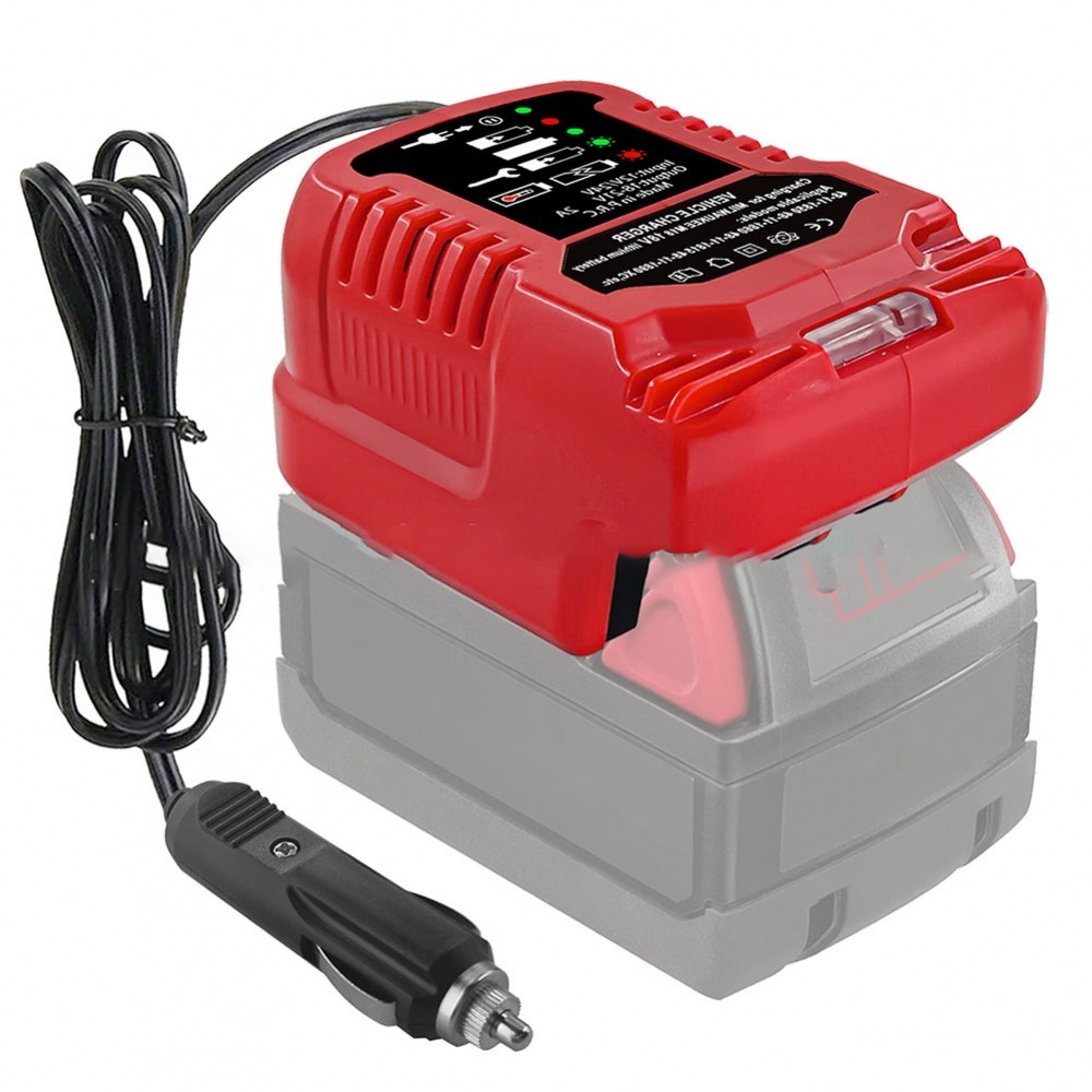 Efficient For 18V Lithium Battery For Charger with Vehicle Plug Design