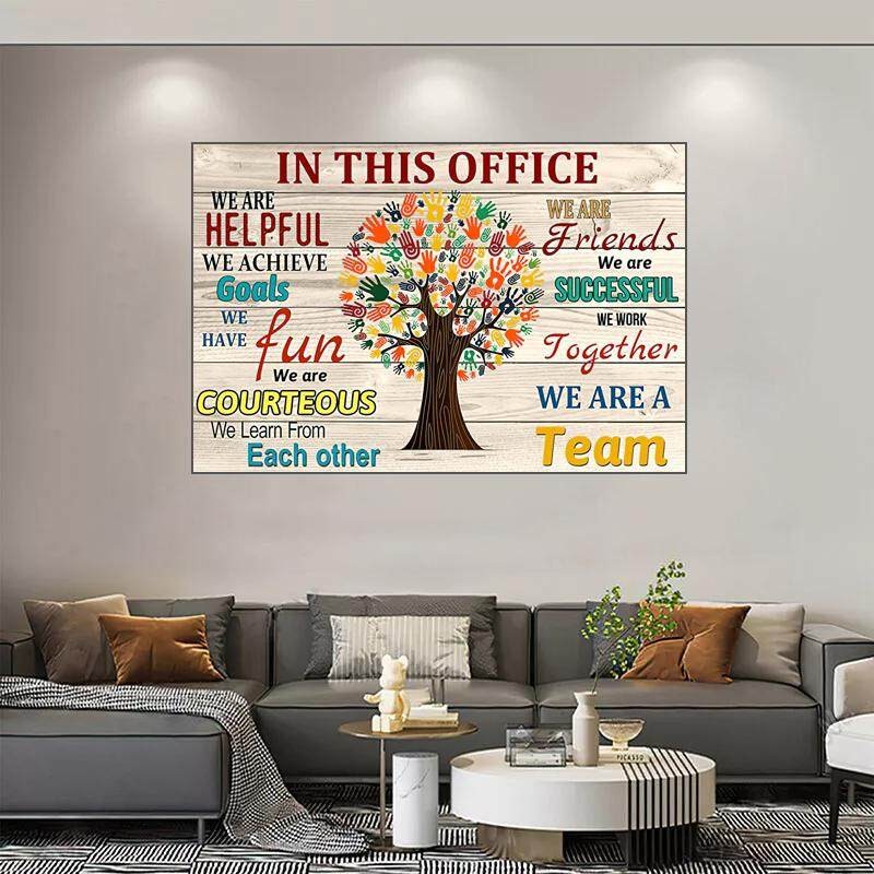 Inpirational Wall Art For Office Motivational Quote Wall Decor In Thi ...
