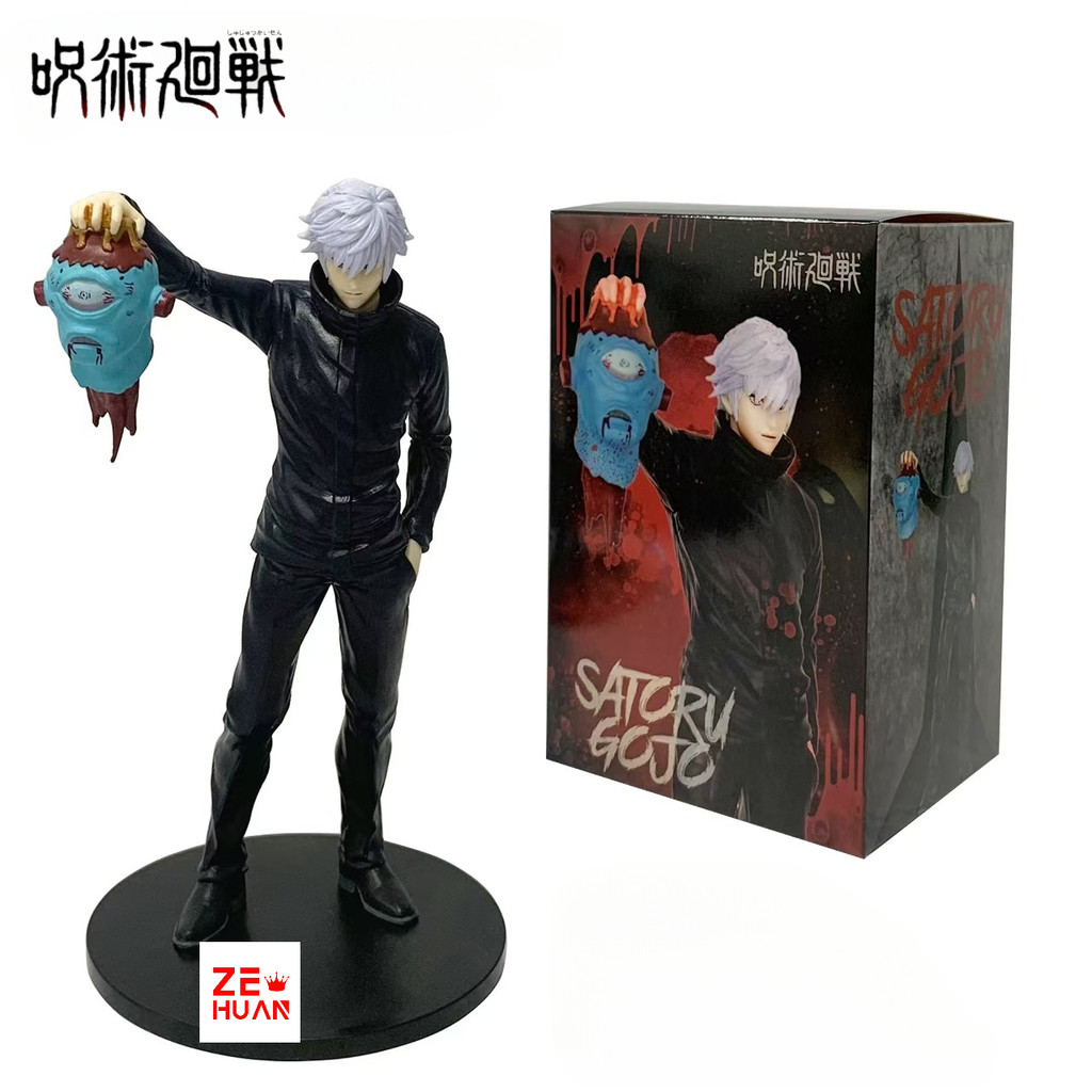 Zhongkaihua Gojo Satoru Figura in Piedi Modello PVC Statua Anime Figure Gojo Satoru Figura in Azione Decorazioni Collezione Regalo 23CM