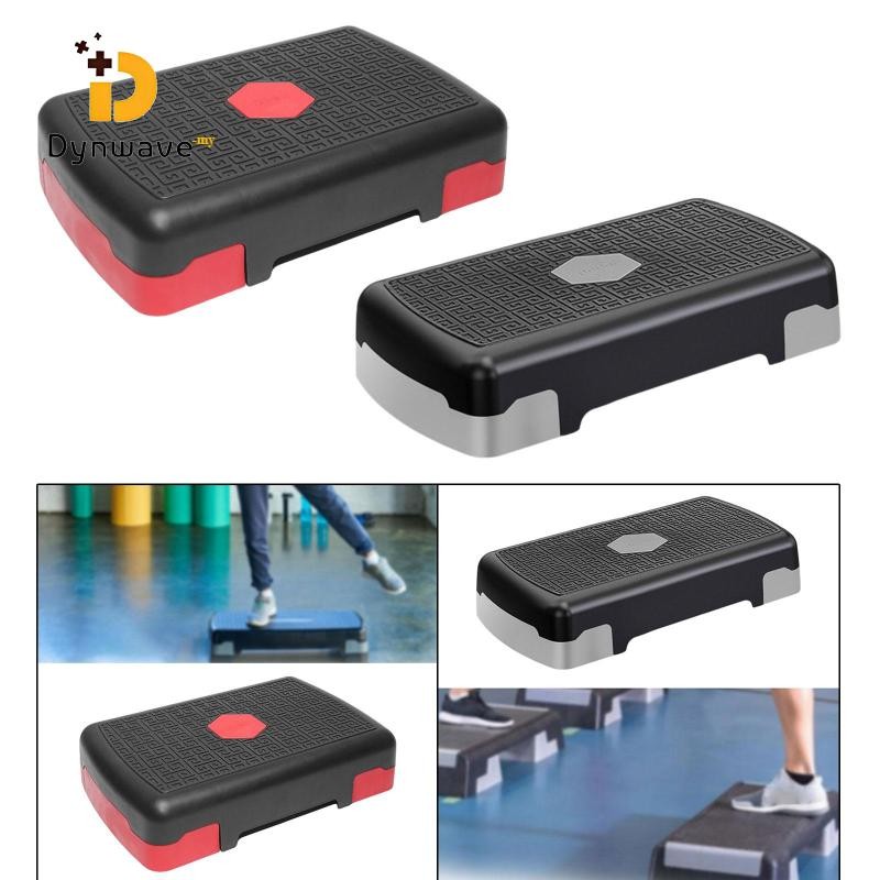 Dynwave Aerobic Exercise Step Platform Workout Stepper Adjustable ...