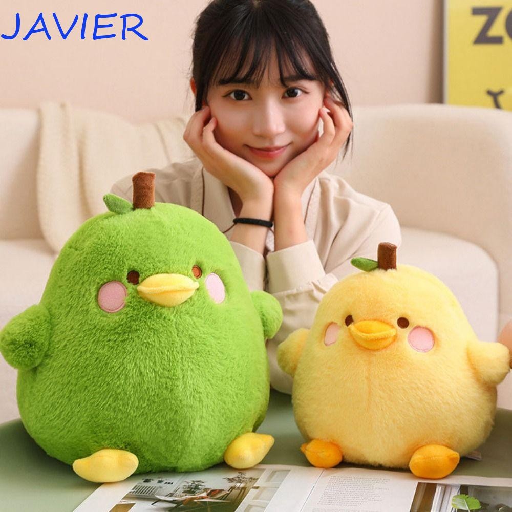 JAVIER Duck Plush Toy, Stuffed 3d Eyes Pressing Music Duck Plush Toy ...