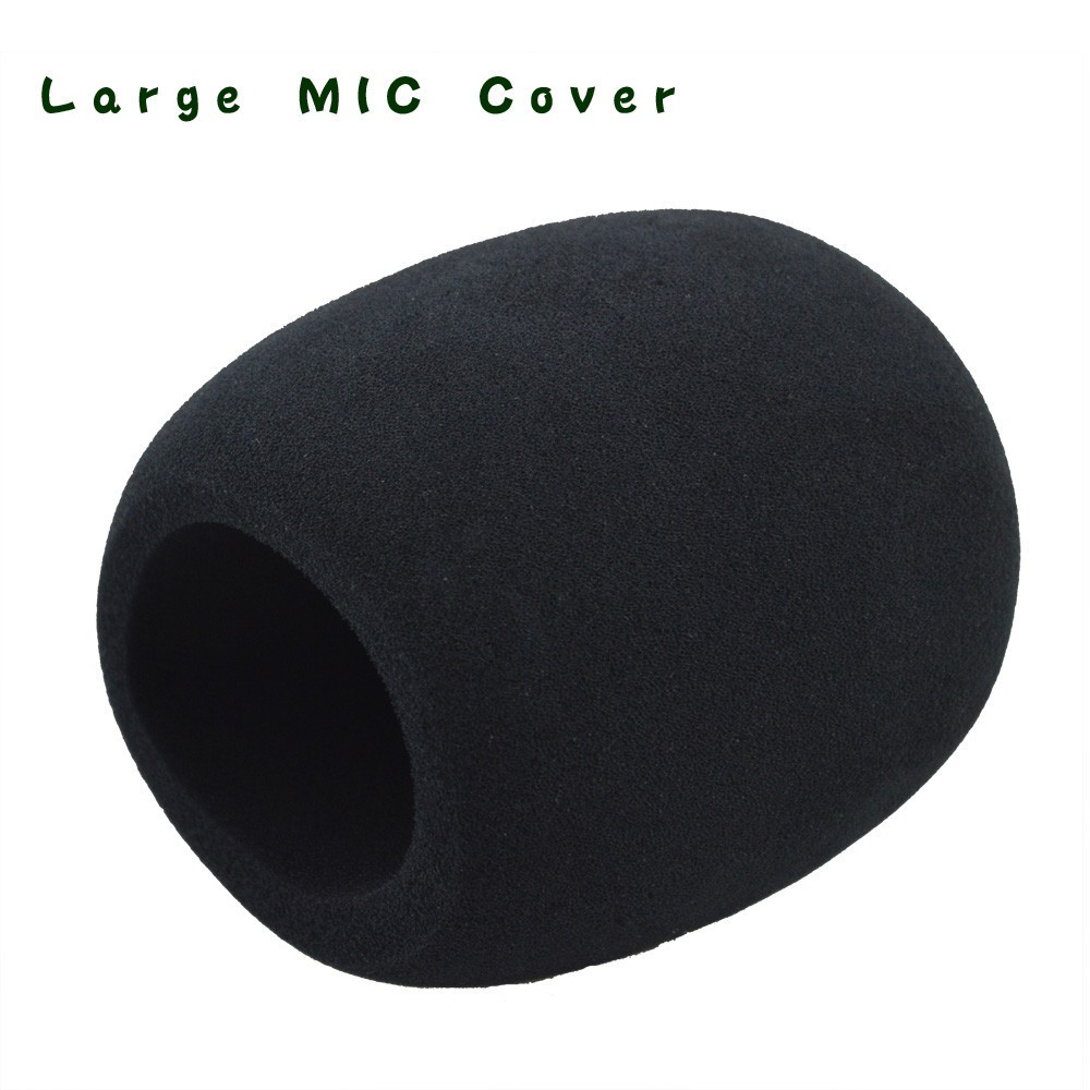Large Transistor Condenser Microphone Foam Windshield Cover Windscreen ...