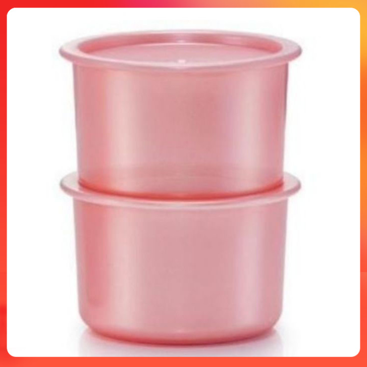 Tupperware 600ml Lucky Munch One Touch Set Small Bekas Kuih Raya Raya ...