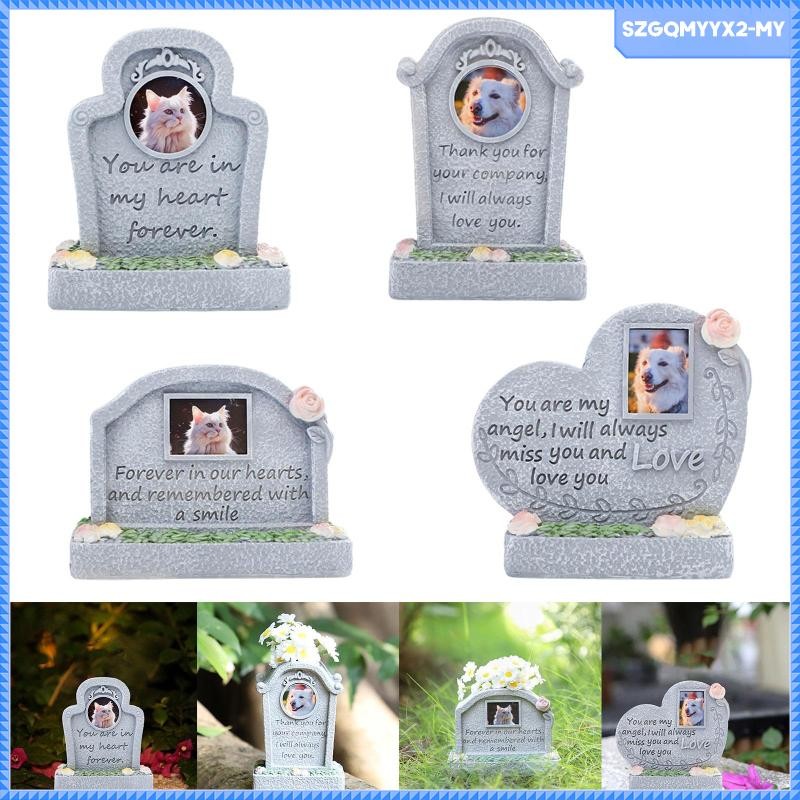 [SzgqmyyxcbMY] Pet Memorial Cat Memorial Weatherproof Pet Grave Marker ...