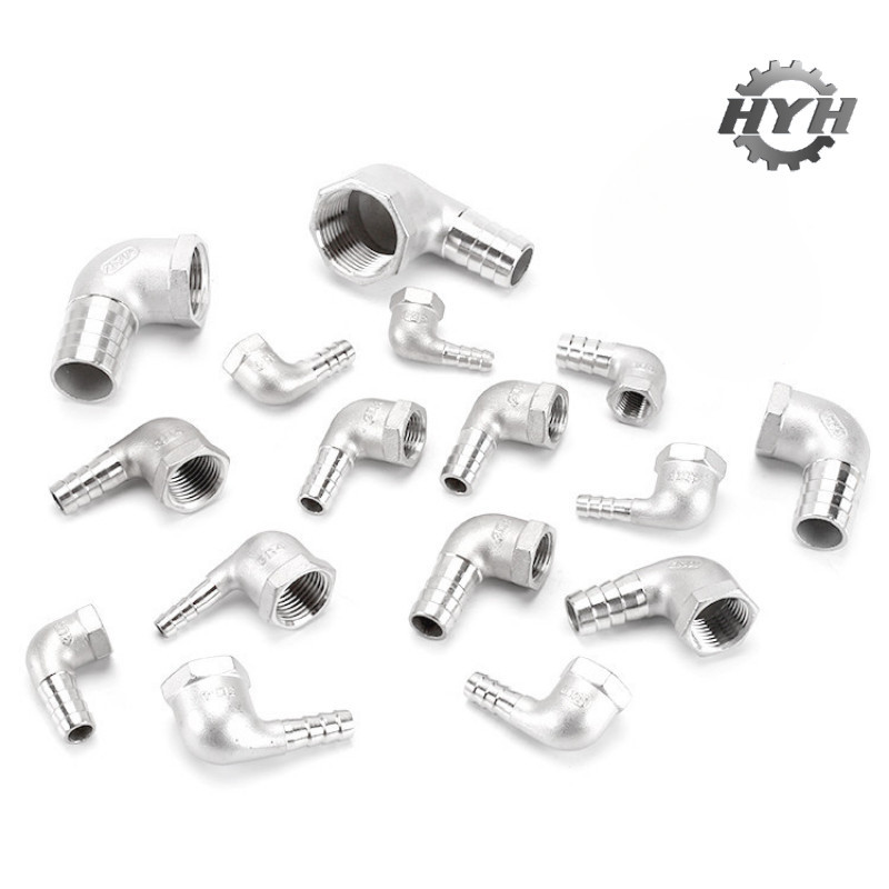 [HYH] 304 Stainless Steel Inner Wire Pagoda Elbow Joint 2 Points 3