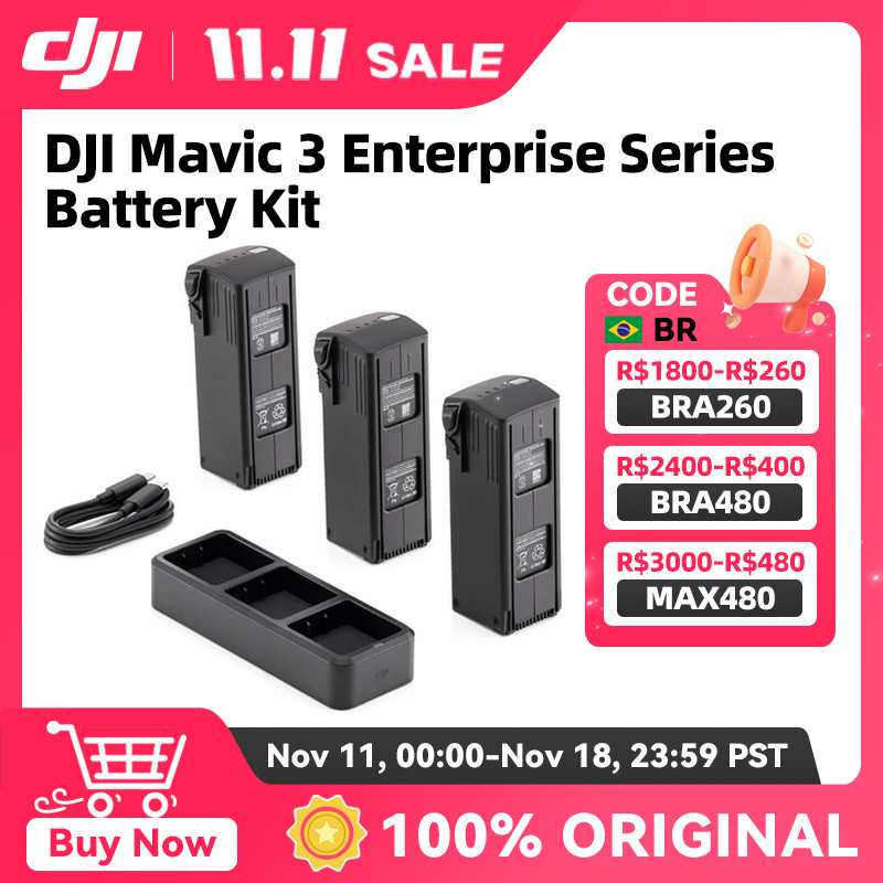 DJI Mavic 3 Enterprise Series Battery Kit Capacity 5000 mAh Battery ...