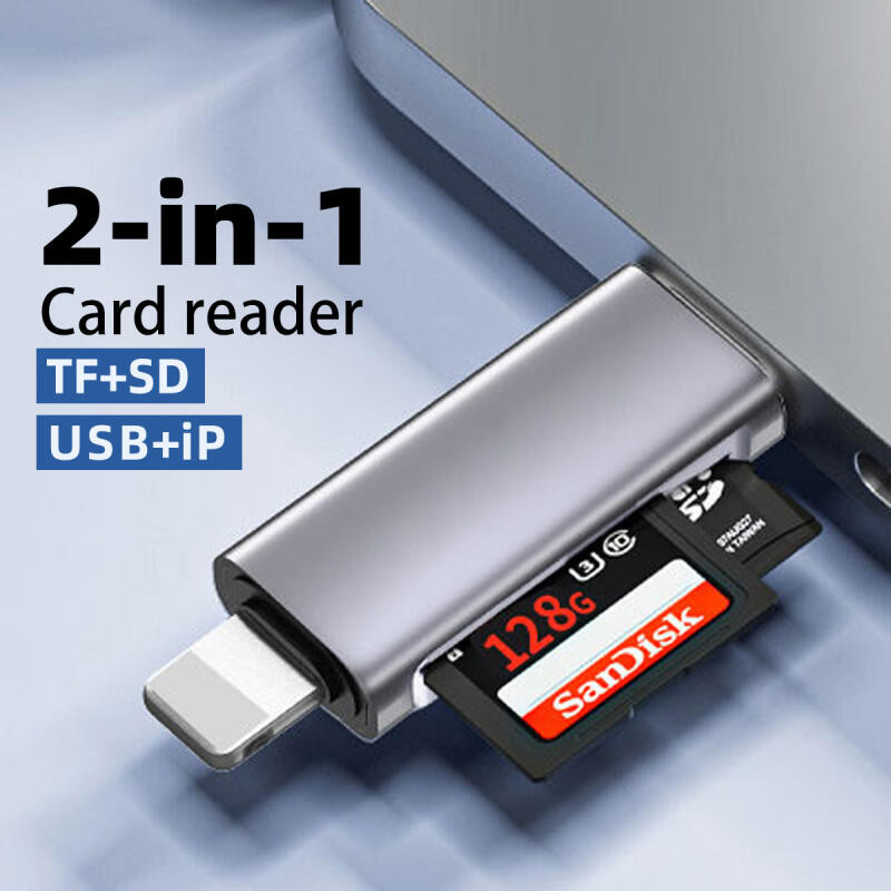 2-In-1 USB 2.0 Card Reader Adapter Cameras Micro Sd/tf Memory Card ...