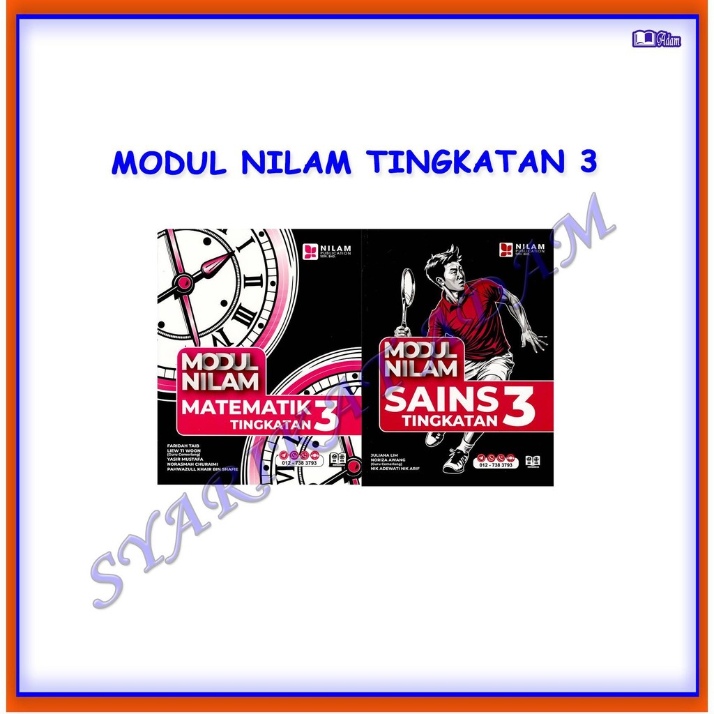 [ADM] BUKU LATIHAN: MODUL NILAM PUBLICATION TINGKATAN 3 | Shopee Malaysia