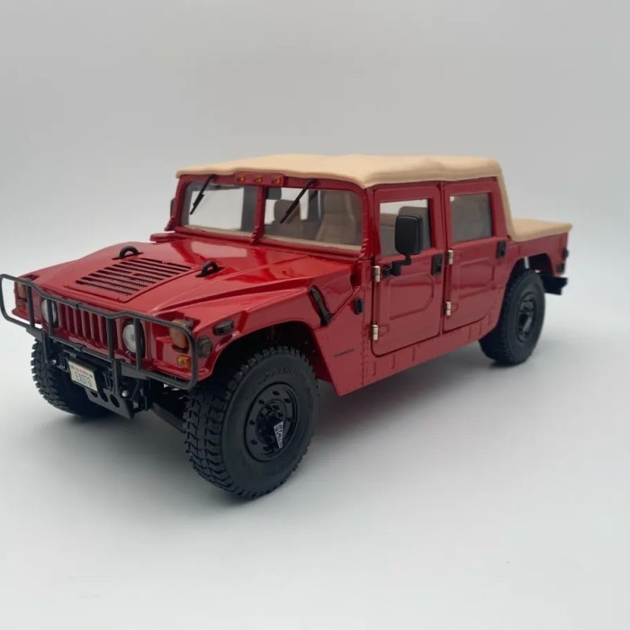 Exoto Hummer H1 Alpha Longue Cabine 1:18 Le Ventilateur Hors Route
