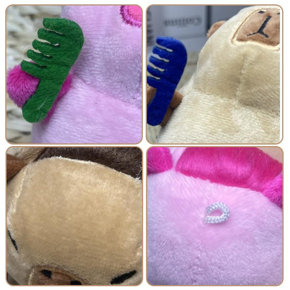 12cm Capybara Plush Keychain Creative Funny Student Backpack Pendant ...