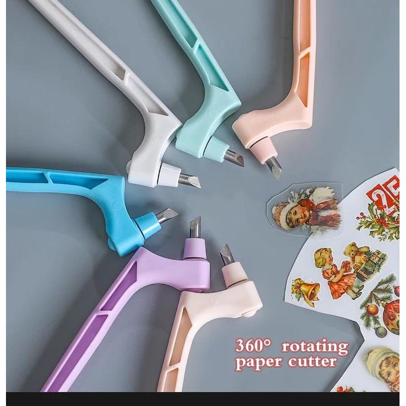 JIANWU Multifunctional 360 Degree Rotating Utility Knife Journal ...